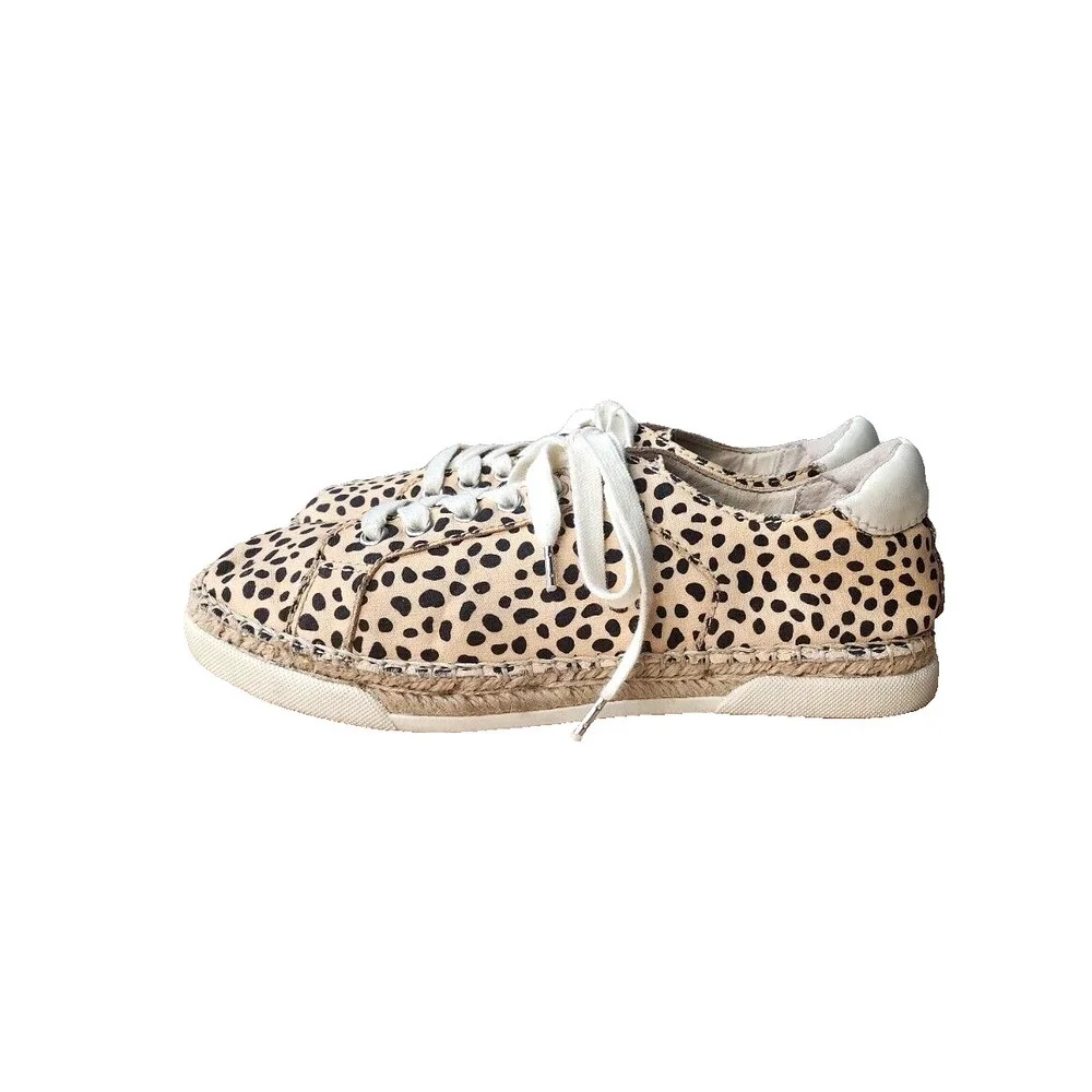 Dolce Vita Morris‎ Espadrille Women's Cheetah Print Sneaker Size 9M